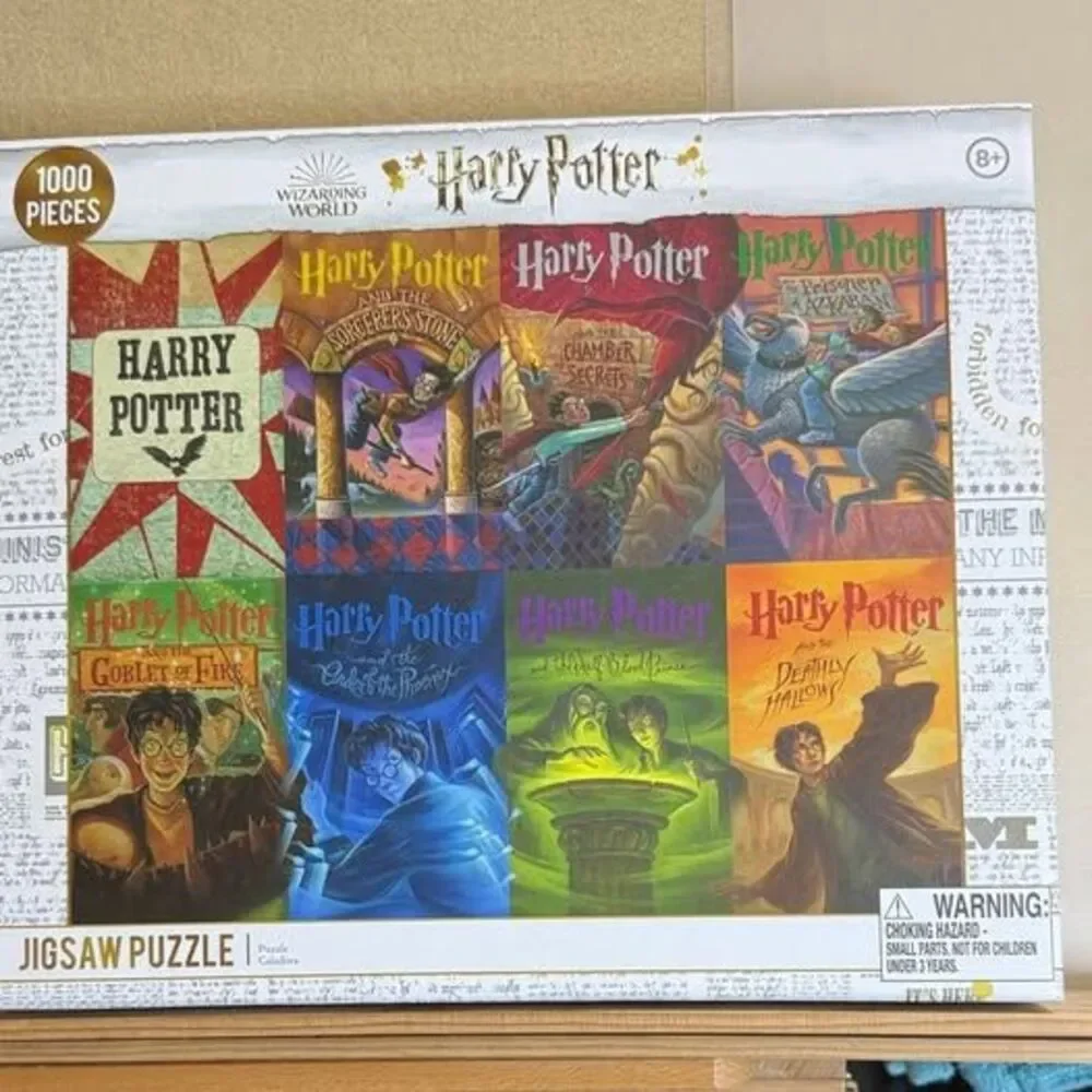 Harry Potter 1000-Piece Jigsaw Puzzle Set
